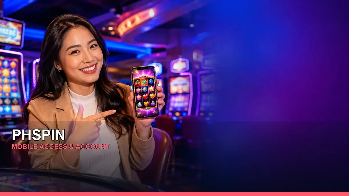 PHSPIN mobile account access guide for Philippine players