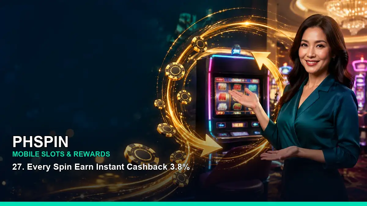 PHSPIN mobile slots promotion for Philippine players
